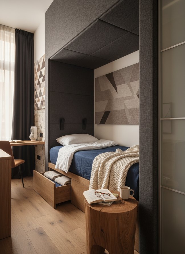 Soundproofed Cozy Sleep Nook
