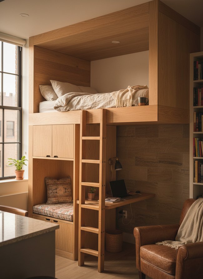 Lofted Sleep Nook Design
