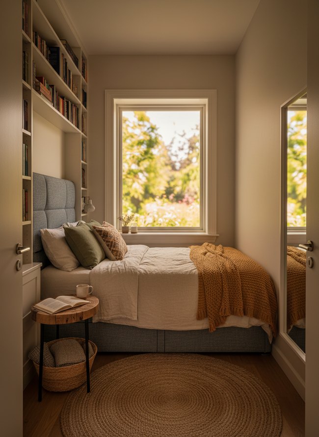 Backlit Faux Window Nook