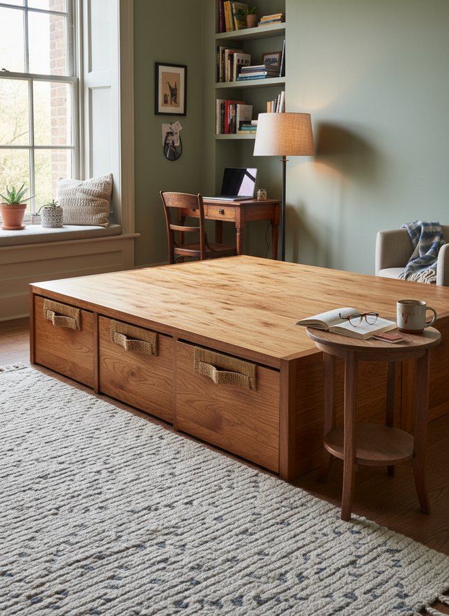 Under-Bed Storage Platform