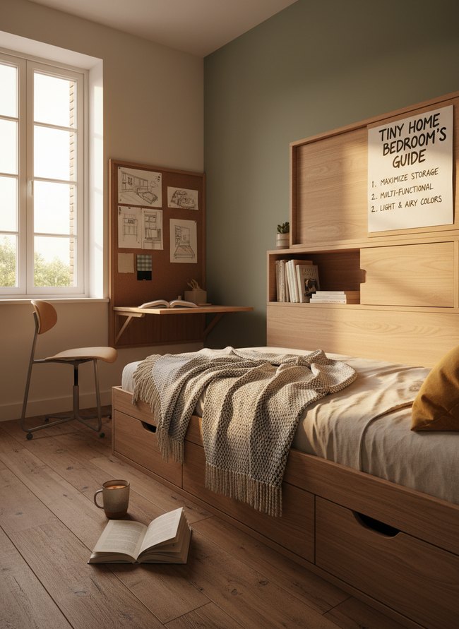 Smart Storage Bed Plan