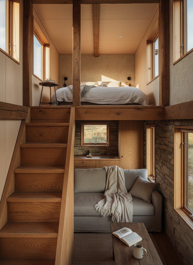 Staircase Loft Bedroom Access