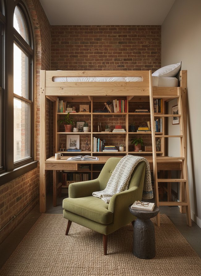 Loft Bed Workspace Integration