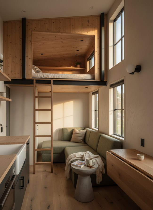 Lofted Sleep Pod