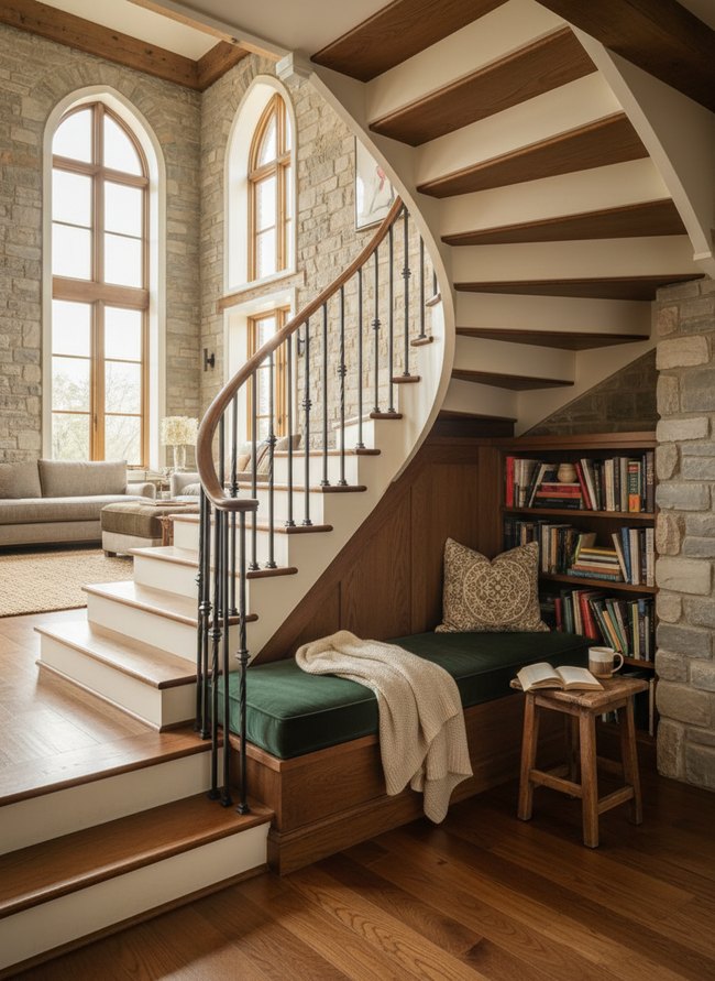 Under Staircase Reading Retreat
