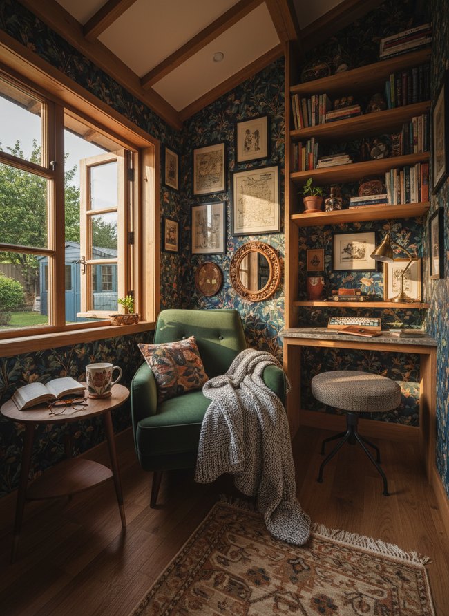 Maximalist Micro Study Lounge