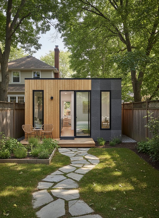 Modern Scandinavian Studio Unit