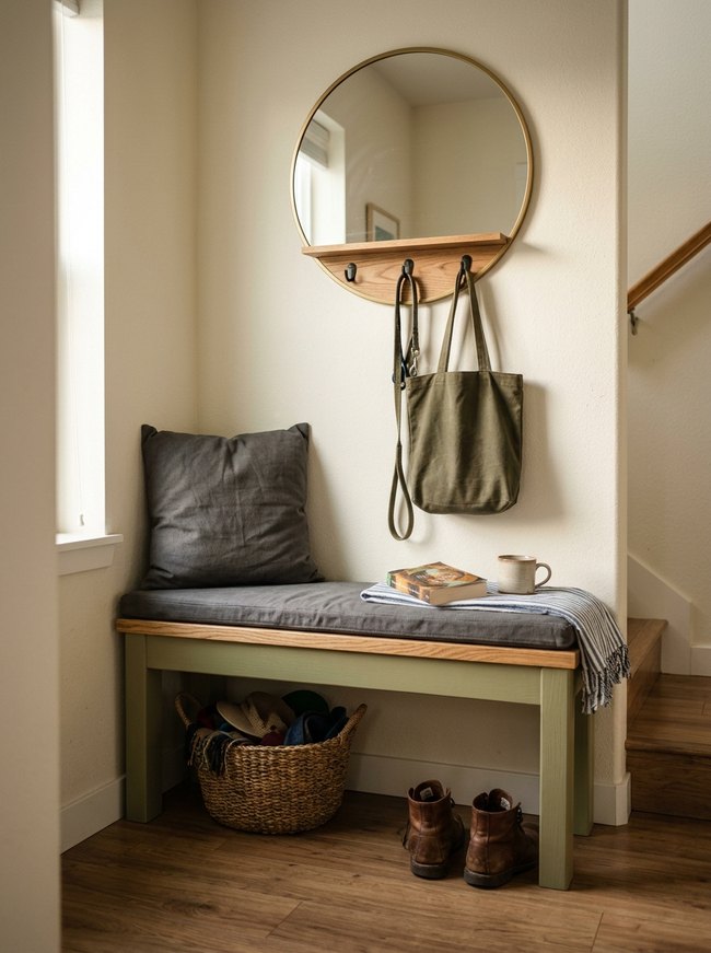 Compact Entryway Bench Cushion