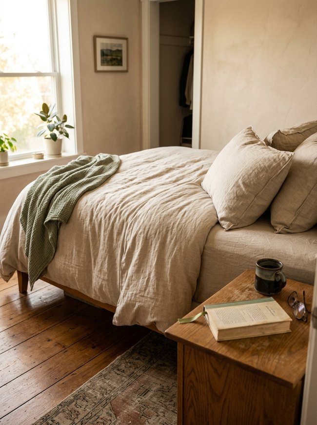 Streamline Linen Duvet Set