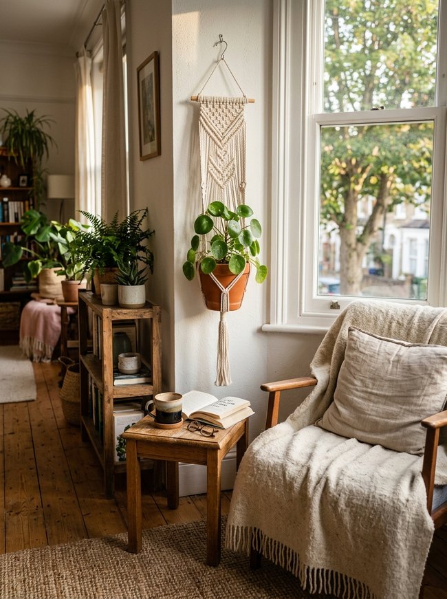 Boho Macrame Plant Hanger