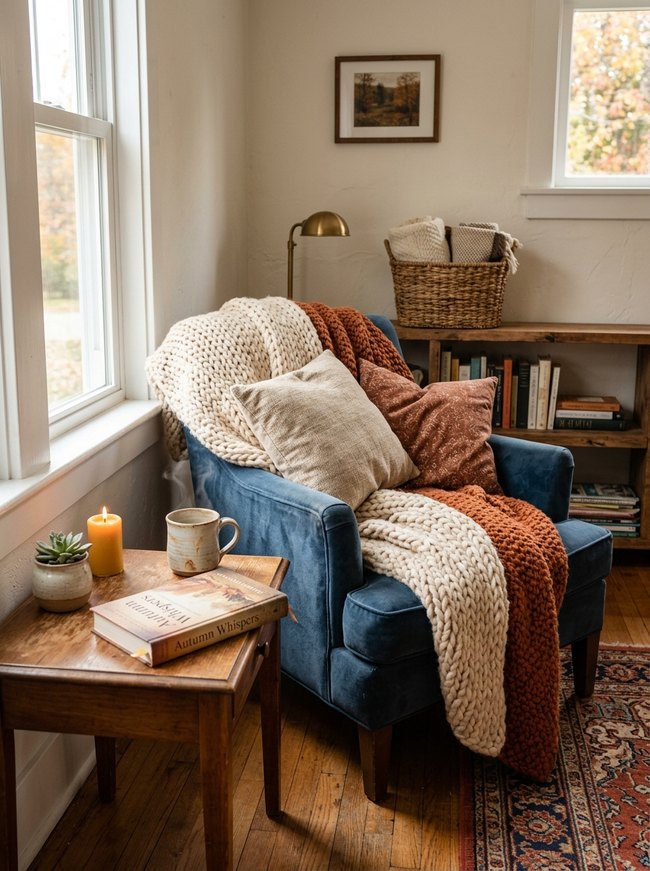 Cozy Knit Throw Nook