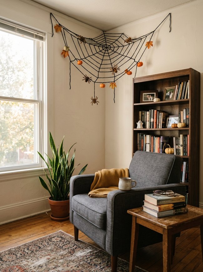 Spiderweb Corner Garland