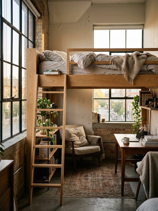 Clean Line Loft Bed