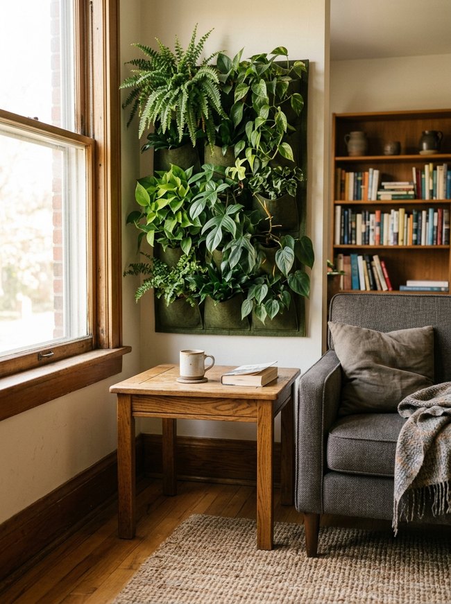 Compact Vertical Garden Wall
