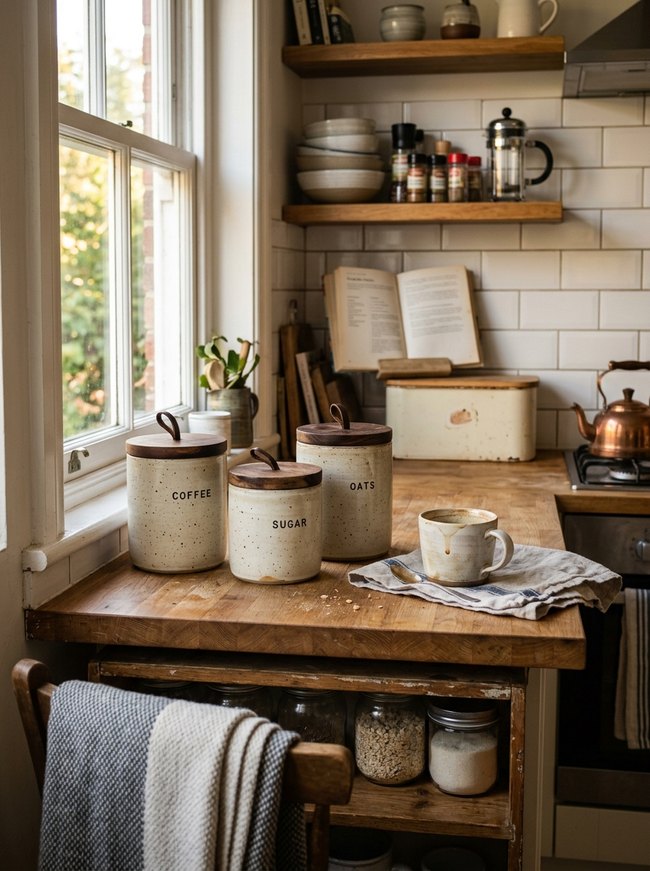 Tiered Countertop Canister Set