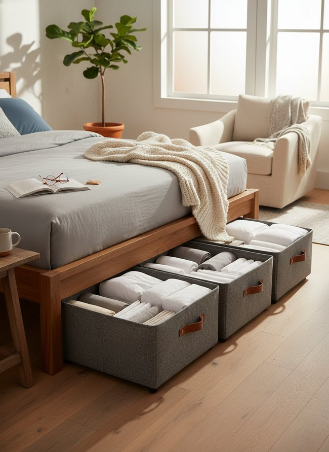 Under Bed Drawer Organizer
