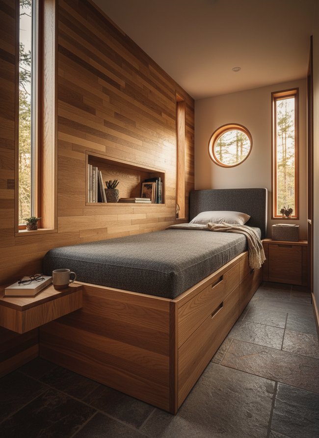 Hidden Compartment Ottoman Bed