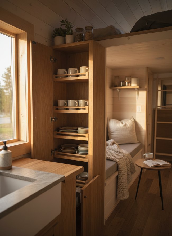 Stackable Cabinet Shelf Inserts