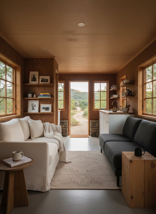 Essentialist Open-Plan Layout