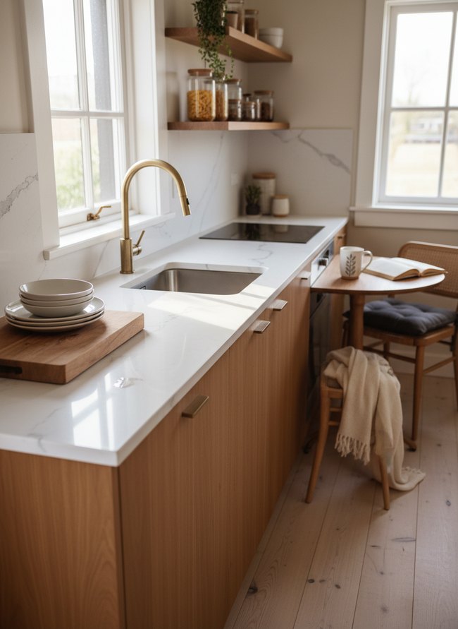 White Quartz Countertop