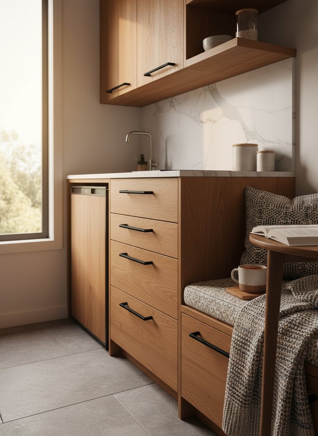 Sleek Black Handles