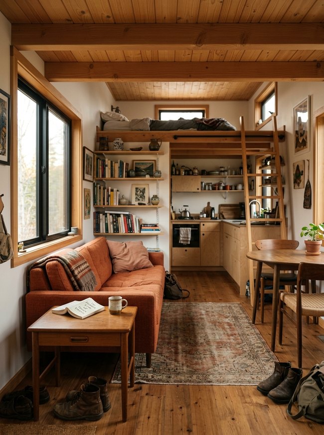 Mid-Century Modern Loft