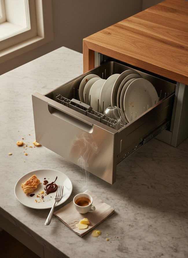 Single Drawer Dishwasher Insert