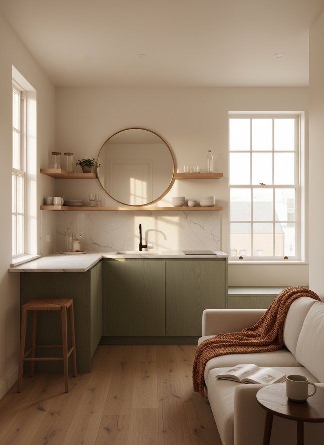 Open Shelving Visual Flow