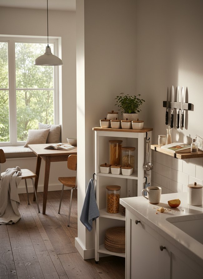 Tiered Counter Corner Rack