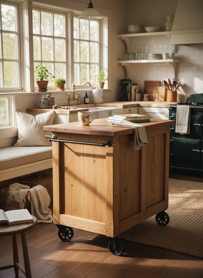 Farmhouse Portable Island