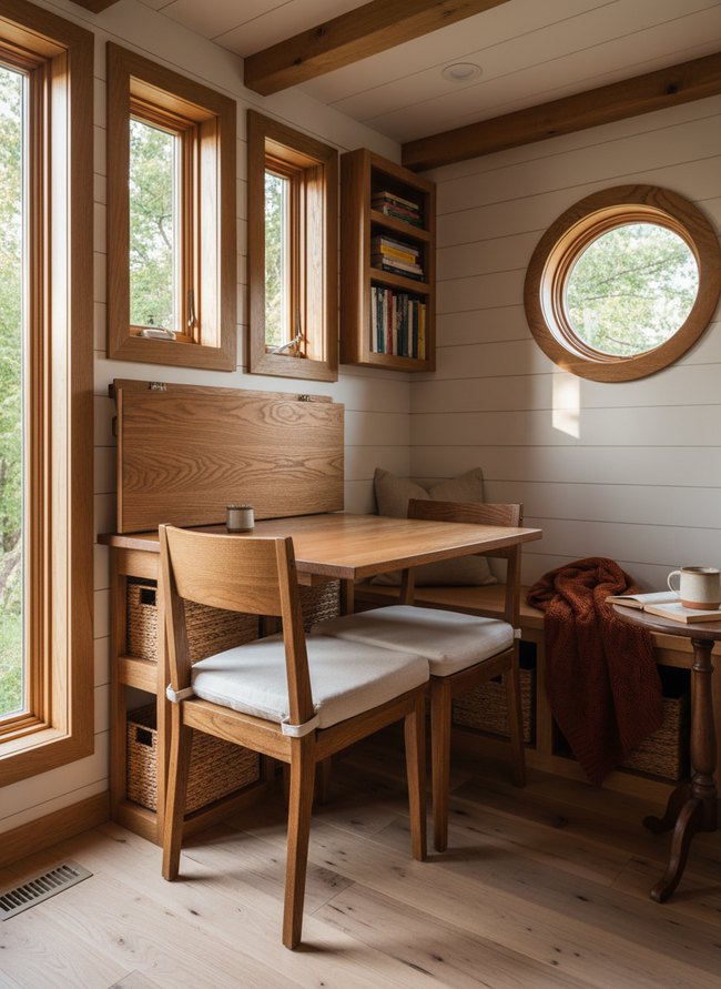 Fold-Down Breakfast Nook