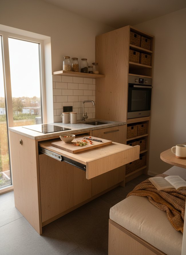 Pull-Out Work Surface