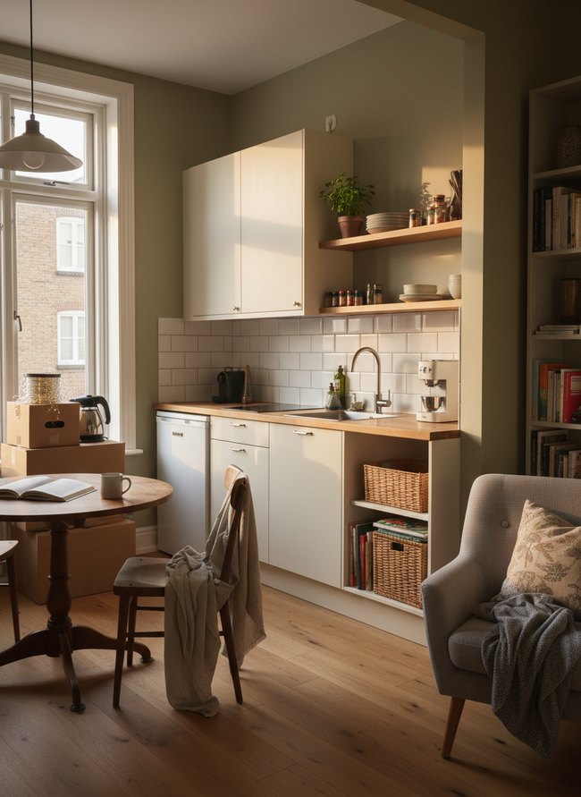 Sleek Studio Culinary Nook