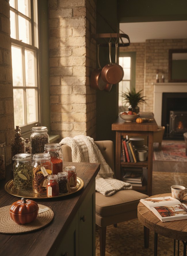 Gourmet Spice Pantry Corner