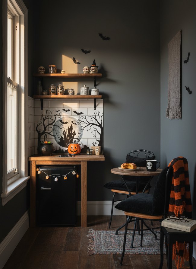Haunted Backsplash Decal