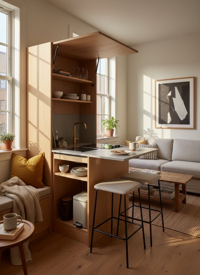 Foldaway Bistro Kitchenette