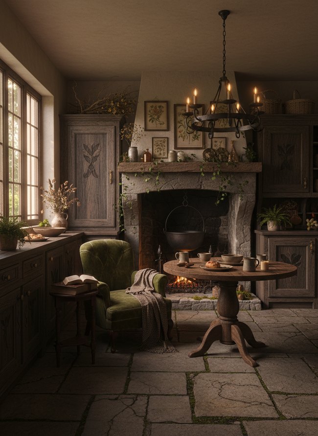 Enchanted Woodland Kitchen Nook