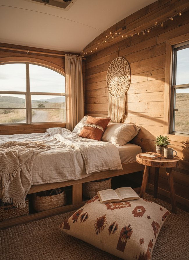 Earthy Minimalist Sleep Sanctuary