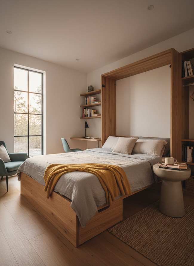 Fold-Out Murphy Bed Design
