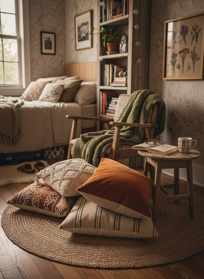 Boho Floor Cushion Retreat
