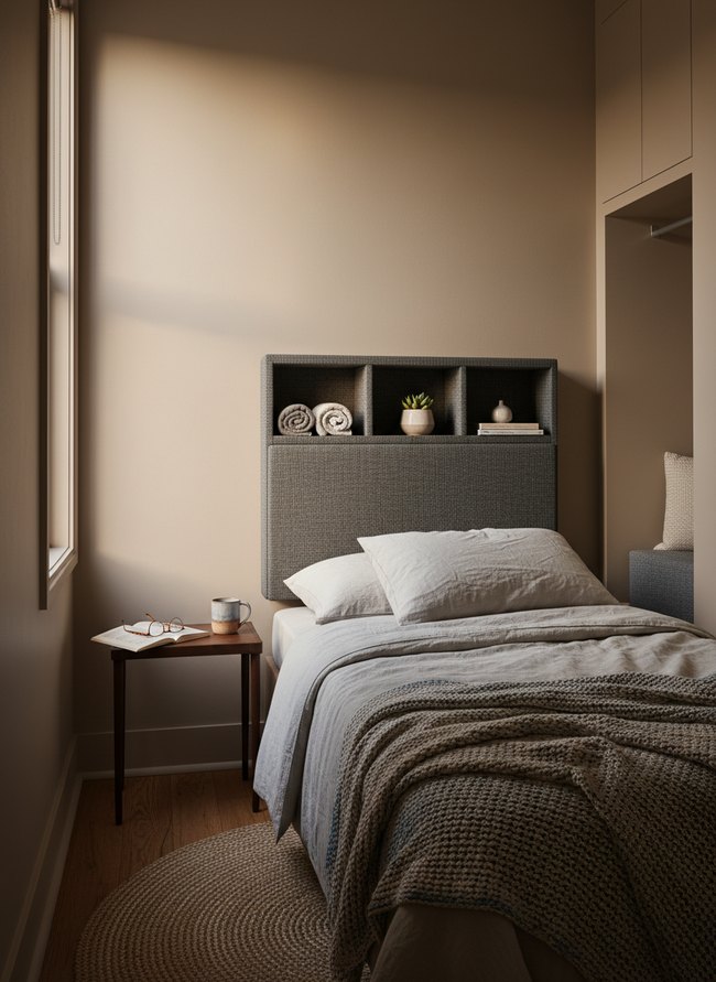 Upholstered Storage Headboard