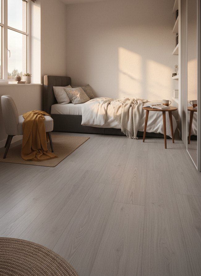 Light Grey Laminate Flooring