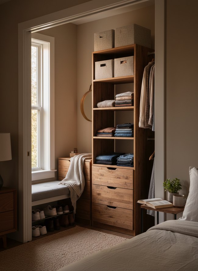 Vertical Stacked Shelf Organizer