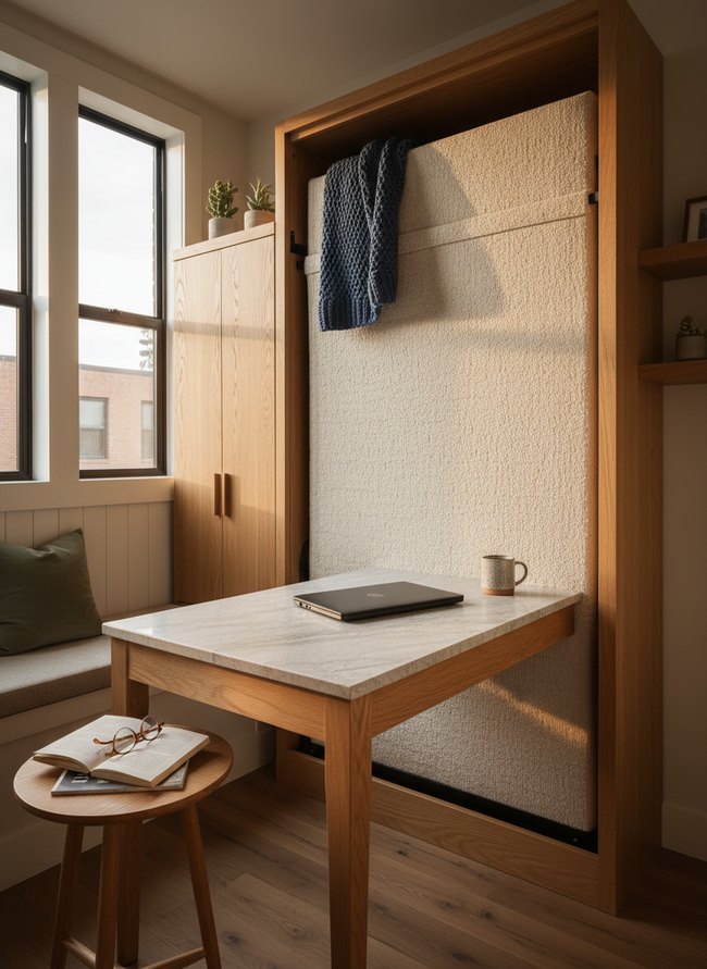 Murphy Bed Desk Combo