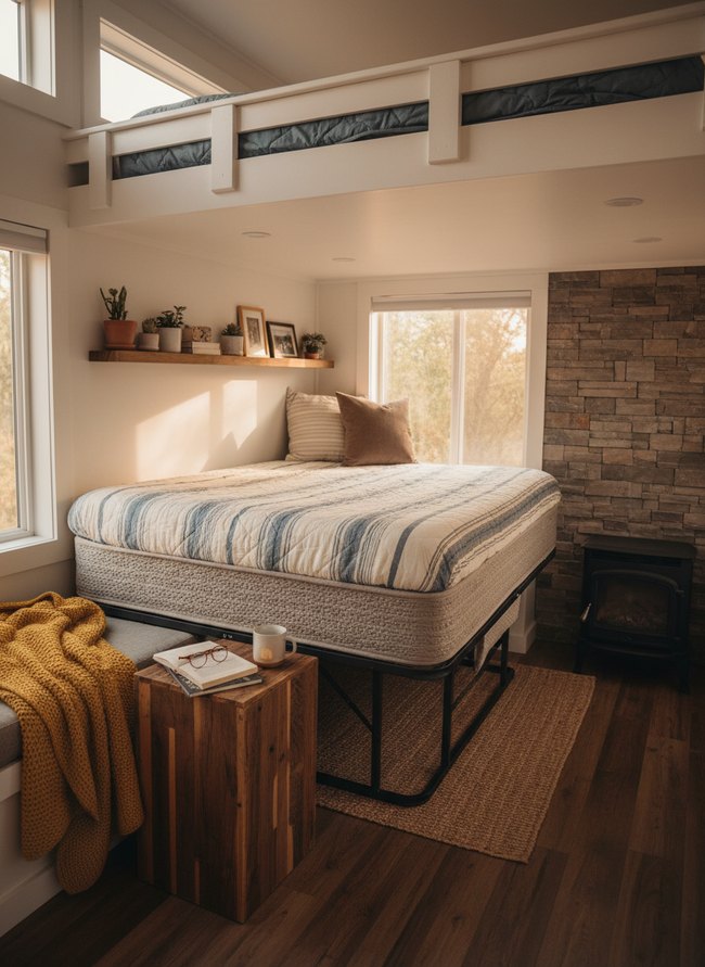 Space-Saving Elevated Mattress