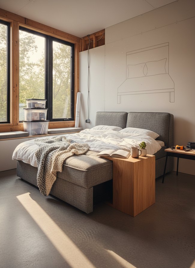 Convertible Sofa Sleeping Zone