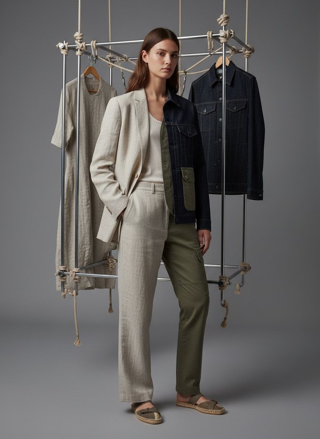 Lofted Open Clothes System