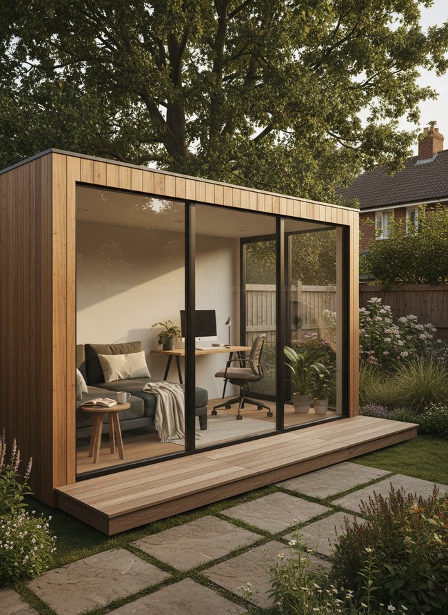 Sleek Modular Garden Pod
