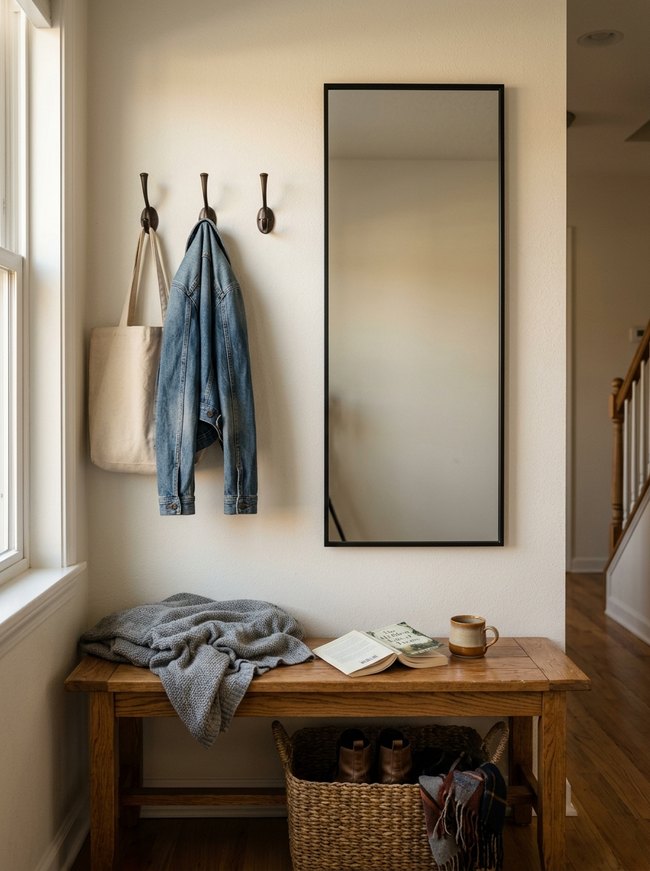 Slim Profile Wall Mirror