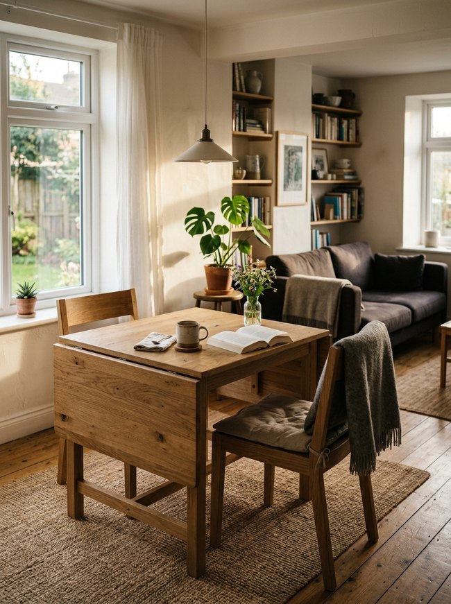 Foldaway Dining Table Set